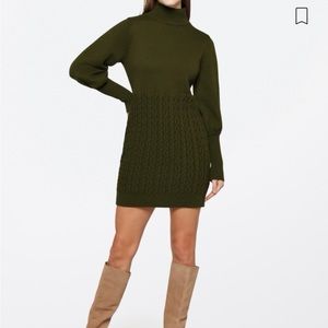 Lulu’s Rylee turtleneck sweater dress